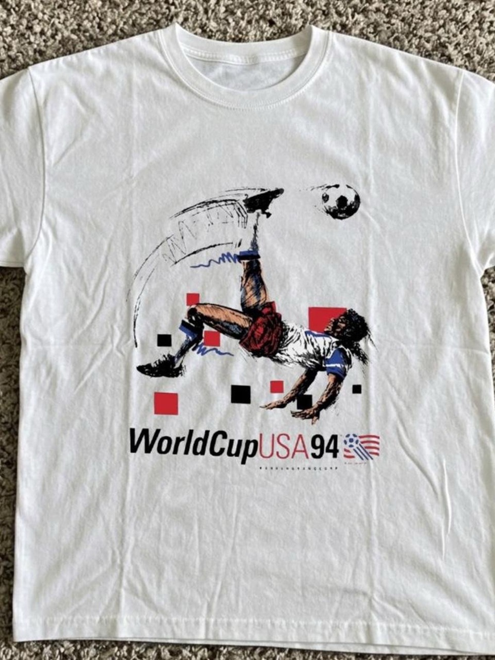 World Cup USA 94 Men's Graphic Tee - White
